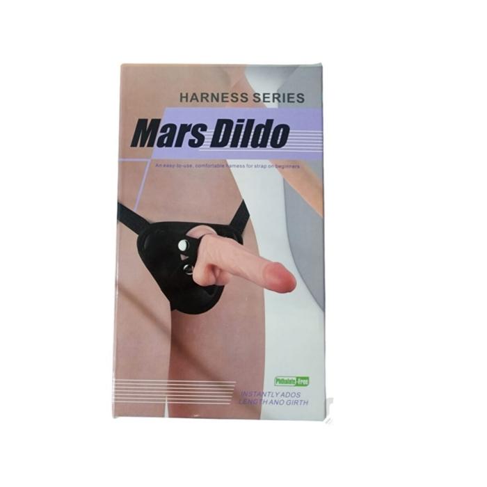 MARS DILDO ARNES LESBICO  19 X 4 CM