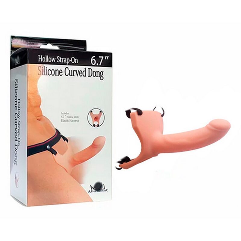 Hollow Strap on Silicone 5.7  Extensor de  Pene  HC182011