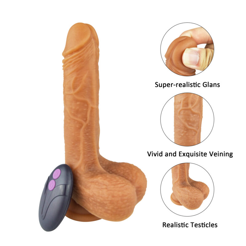 TURBILLON  DILDO  TELESCOPICO+ RORACION