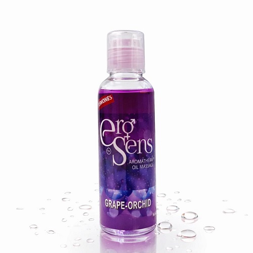 AURA ATRACTION  ACEITE PARA  MASAJE CON  FEROMONAS 60  ML GRAPE