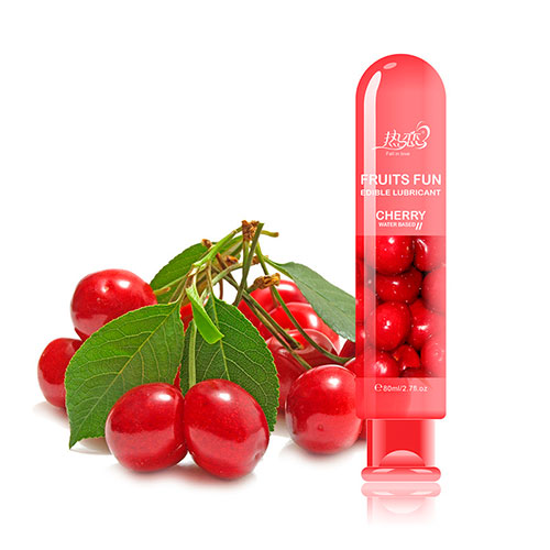 FRUITS FUN  LUBRICANTE DE  SABOR CEREZA 80  ML FF-559